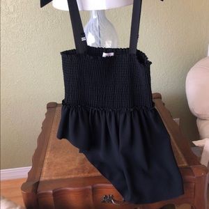Cinq a Sept Black Kiara Top